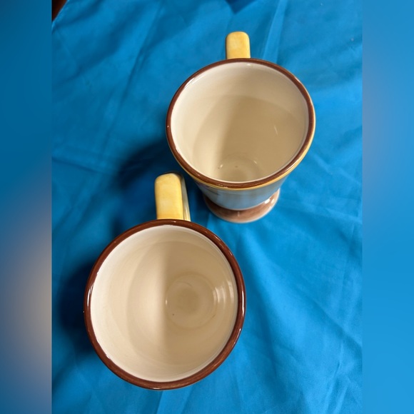 (2) Tuscan Retreat Better Homes & Gardens Coffee Mugs 4 1/2" Tall - Picture 3 of 5